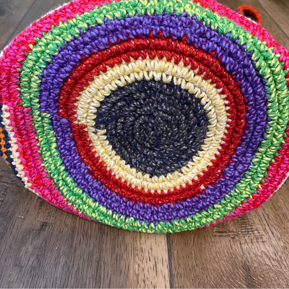 ⚡️Mega Sale⚡️Vibrant handwoven shoulder bag with zipper - Picture 9 of 11